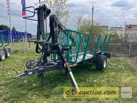 HOLZRÜCKEWAGEN OL EHK 80 +KRAN 3