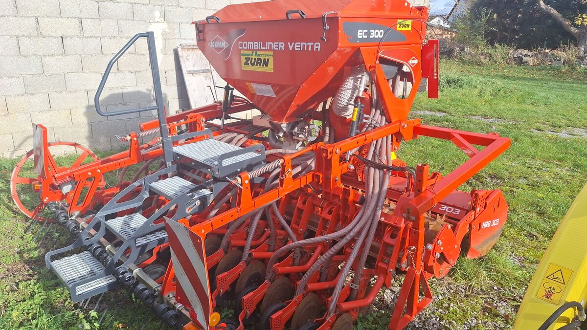 Kuhn HRB303D + Combiliner Venta EC300    2