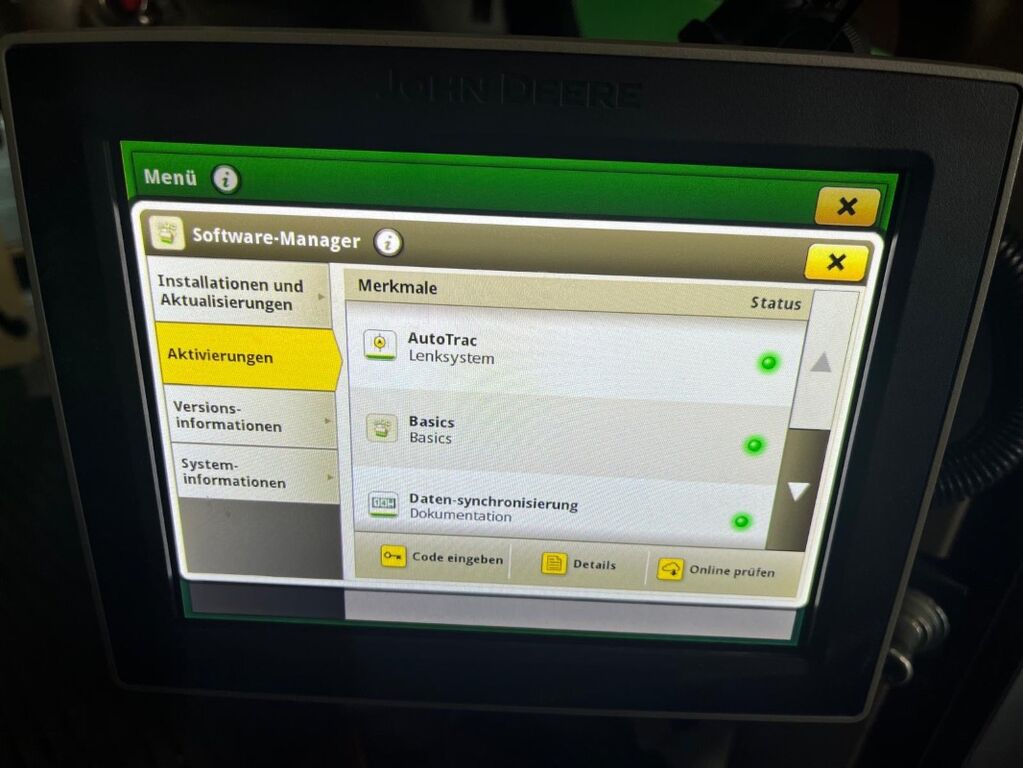 John Deere Display 4240  3