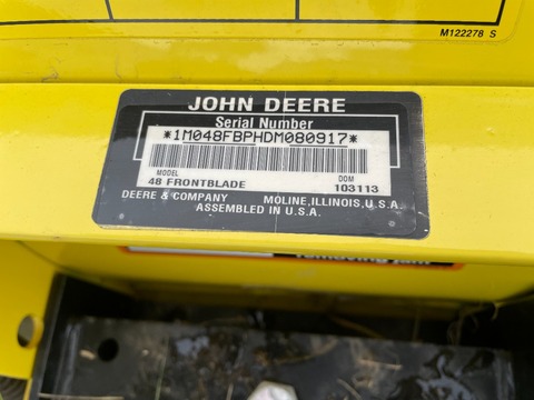 John Deere 1,22m