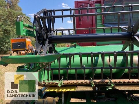 John Deere 640X mit Schneidwerkswagen Schneidwerk 3