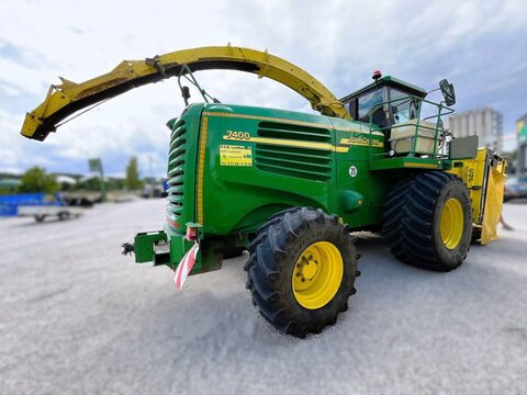 John Deere 7400 + 360 + 630B / kein 7450 7480