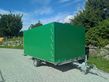 Humer Absenkanhänger mit Planengestell 1800kg