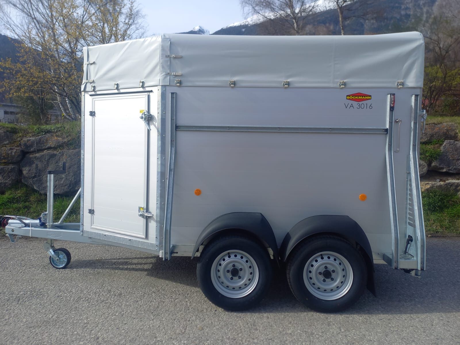 Böckmann Viehanhänger VA 3016/24 2400 kg Alu 1
