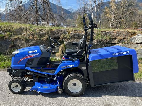 Iseki SXG 324 mit Bodenentleerung