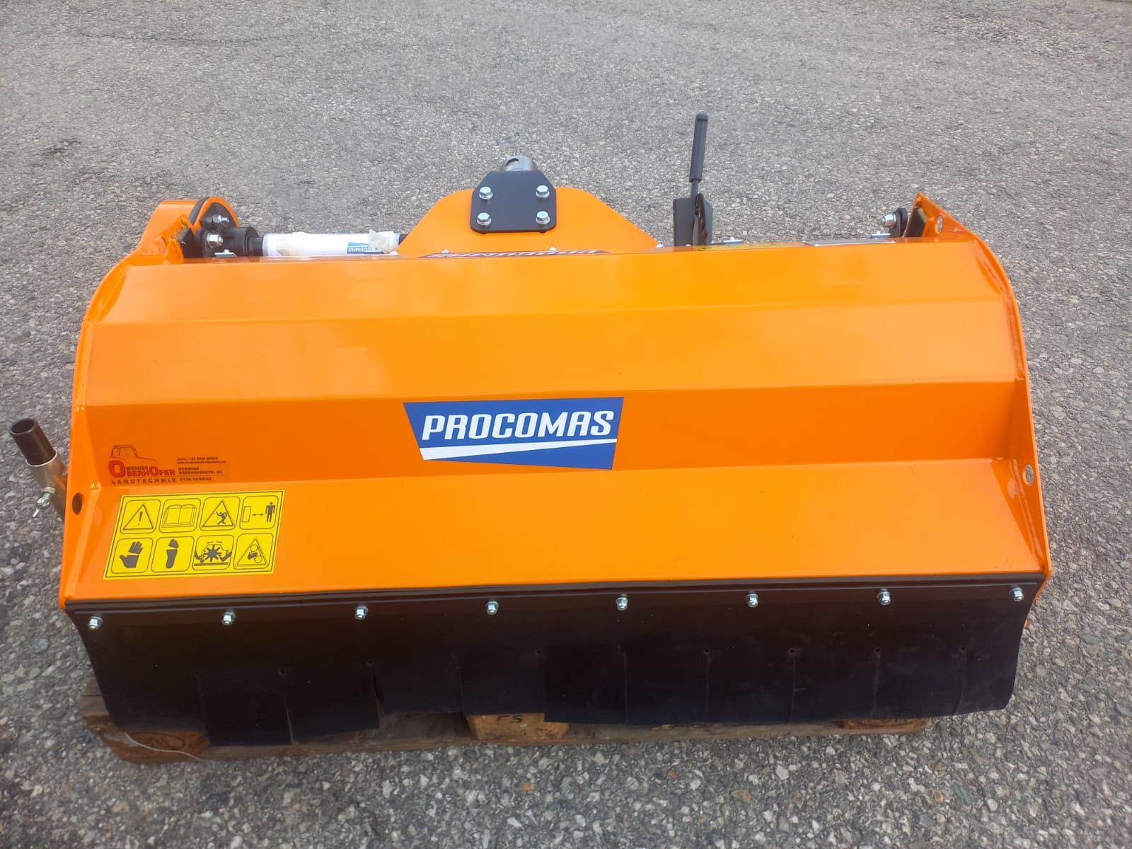 Procomas Mulcher RTK 120 mit Rapid Anbau 2