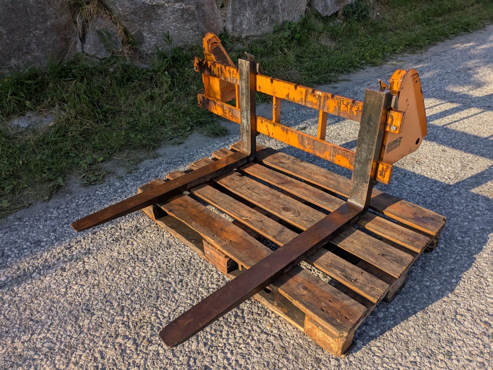 Hauer Palettengabel Hauer Aufnahme 1