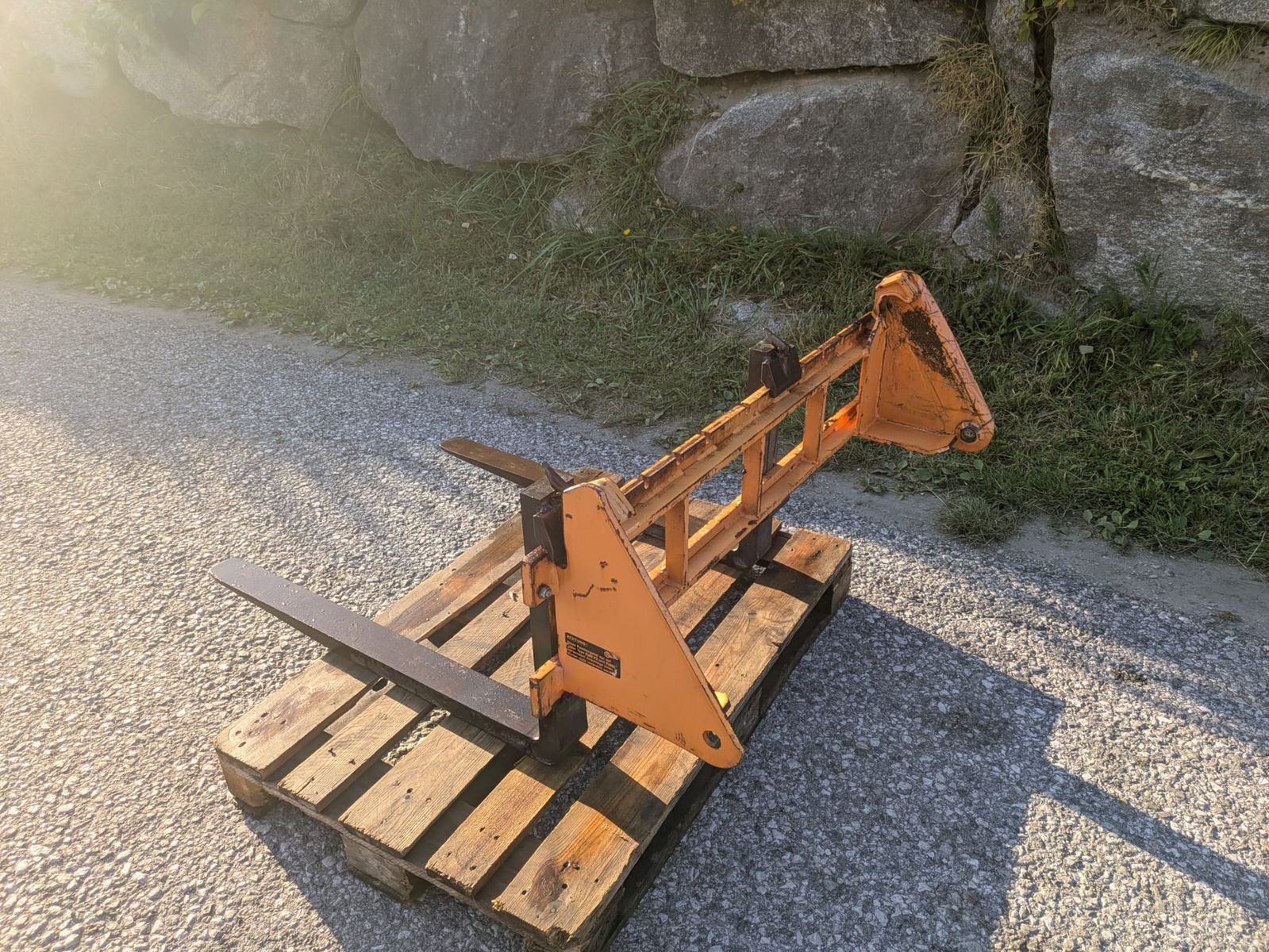 Hauer Palettengabel Hauer Aufnahme 3