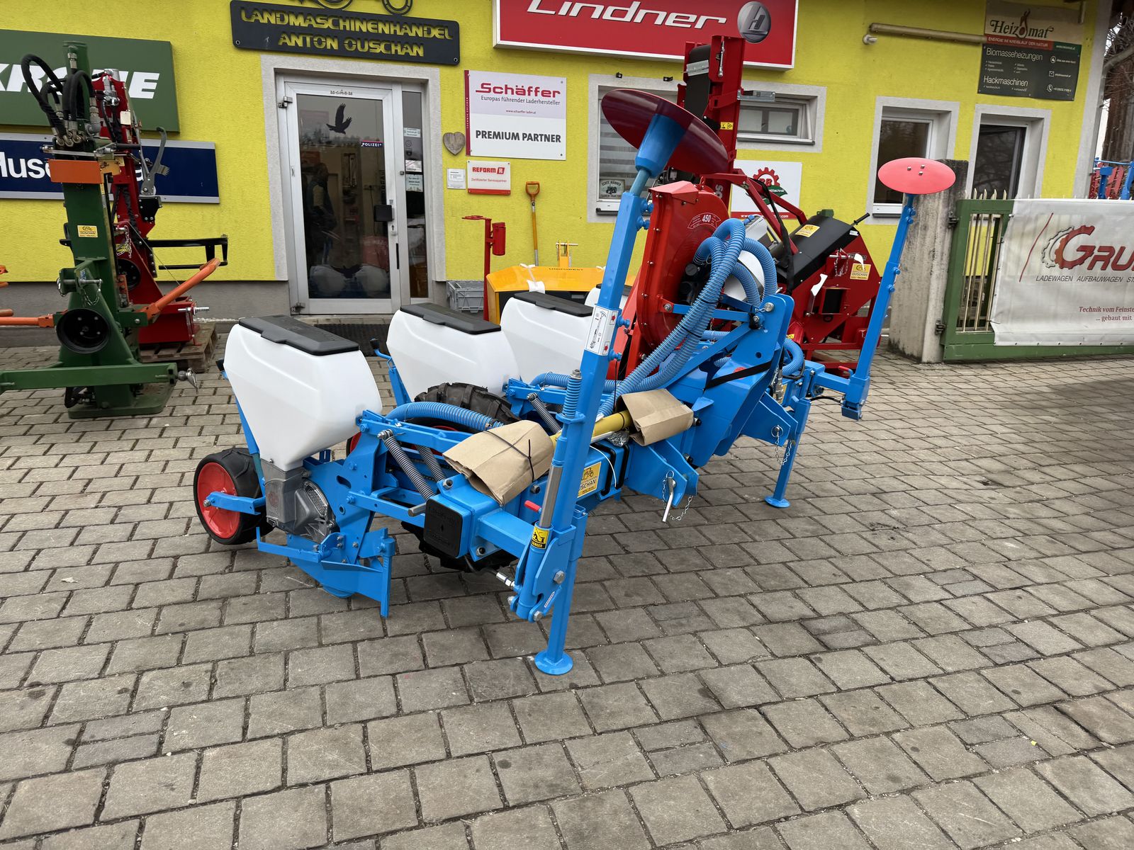 Monosem Einzelkornsähmaschine NC4 Reihig 3