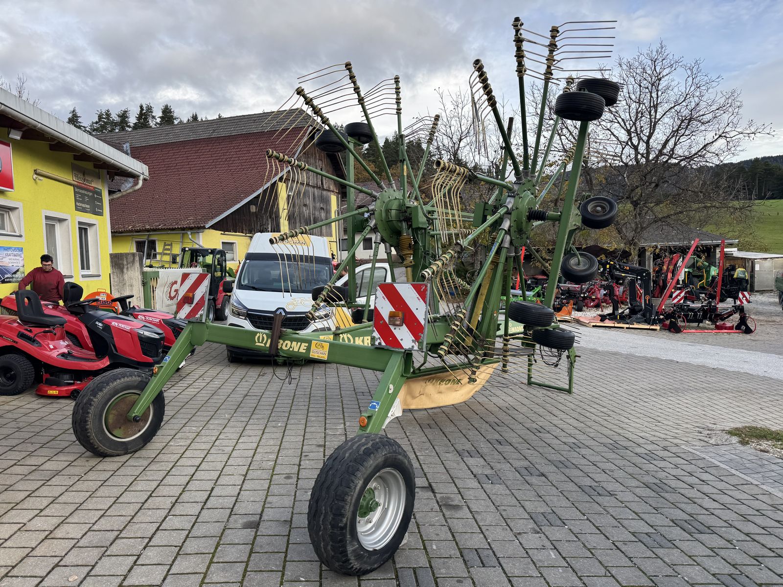Krone Swadro 900 Doppelschwader 2