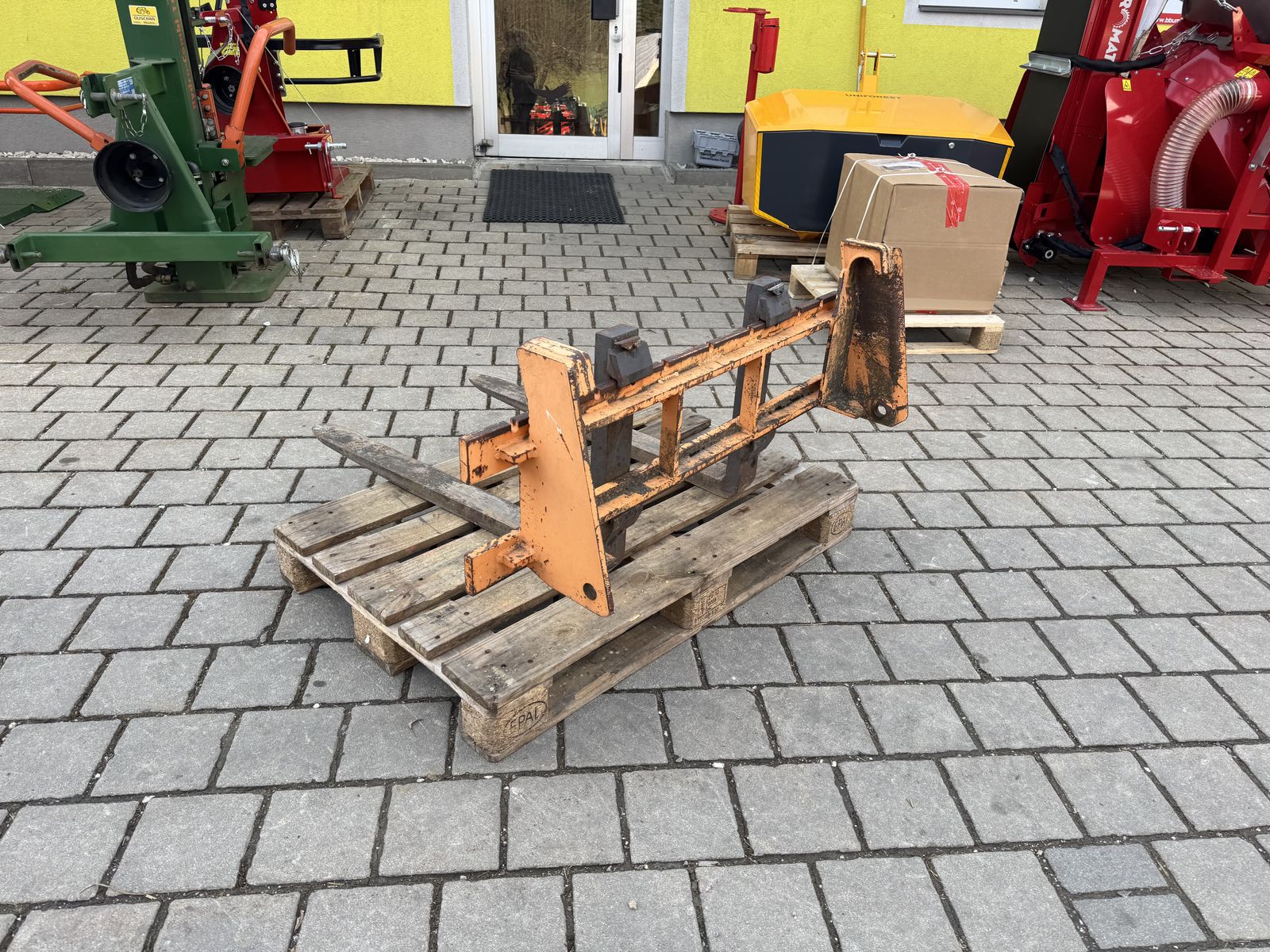 Hauer Palettengabel mit Haueraufnahme  2