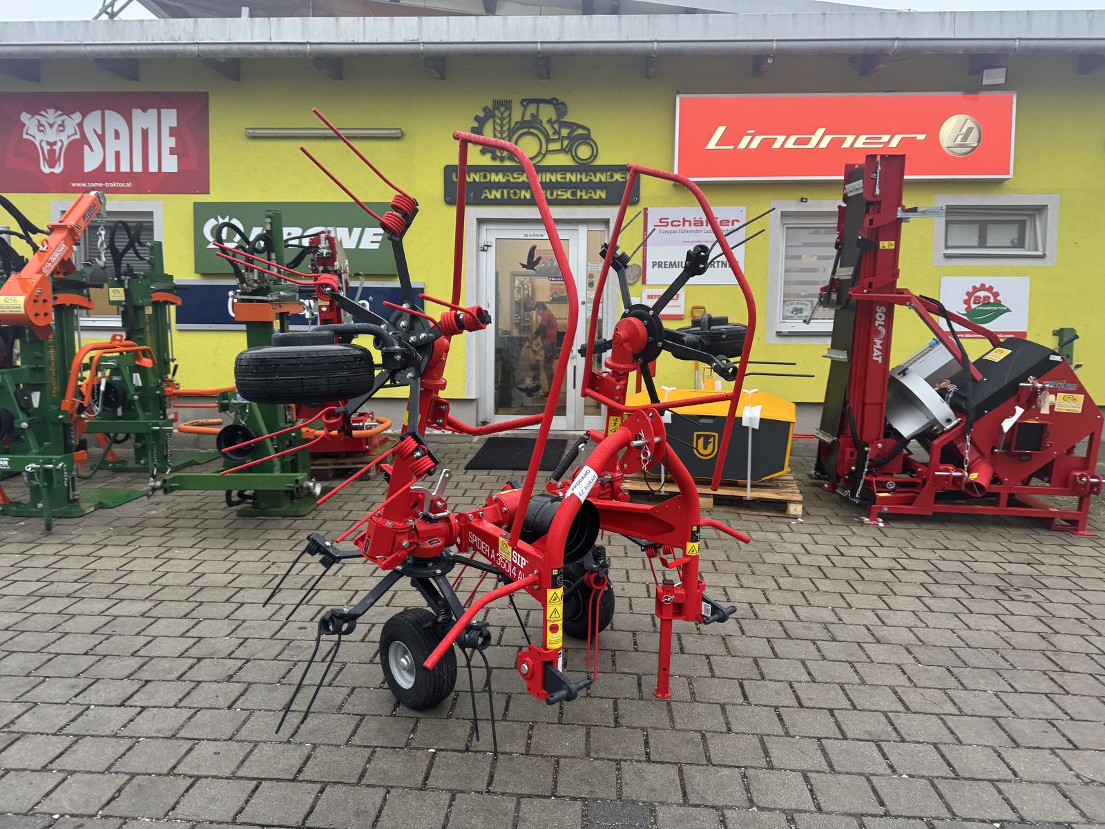 SIP Spider 350/4 Alp Kreiselzettwender  2