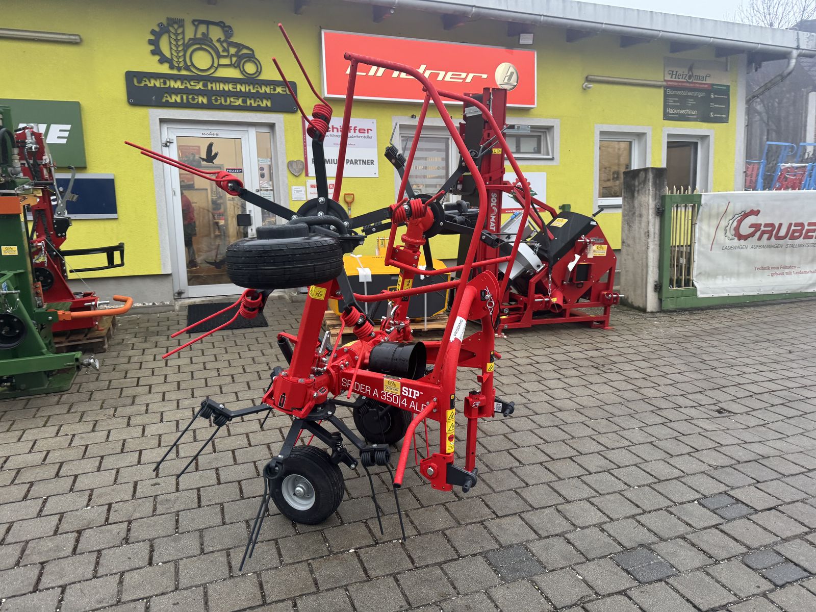 SIP Spider 350/4 Alp Kreiselzettwender  3
