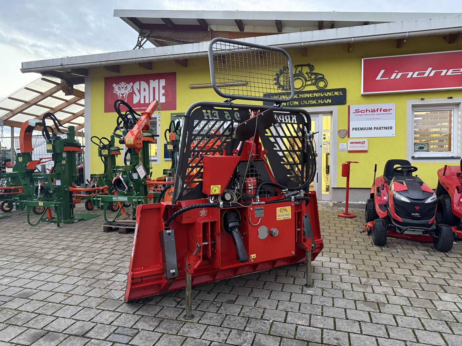 Krpan 9,5 EH mit Klappschild 2,2m 1