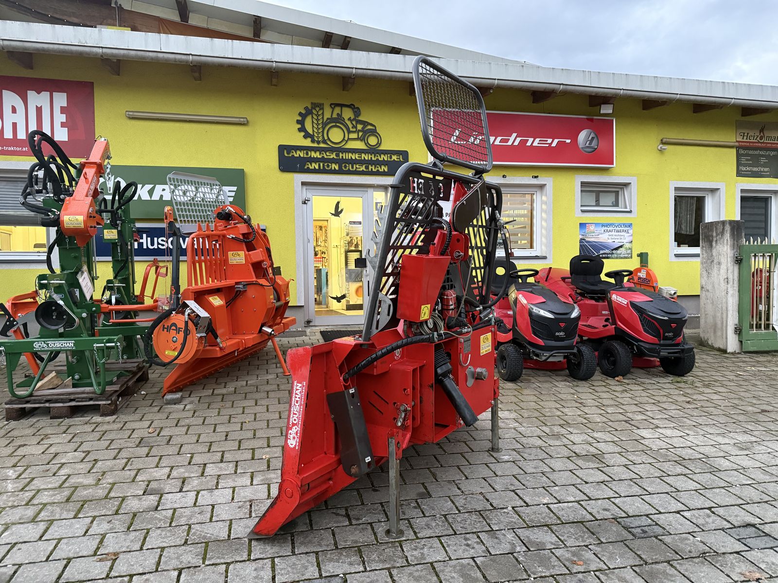 Krpan 9,5 EH mit Klappschild 2,2m 2
