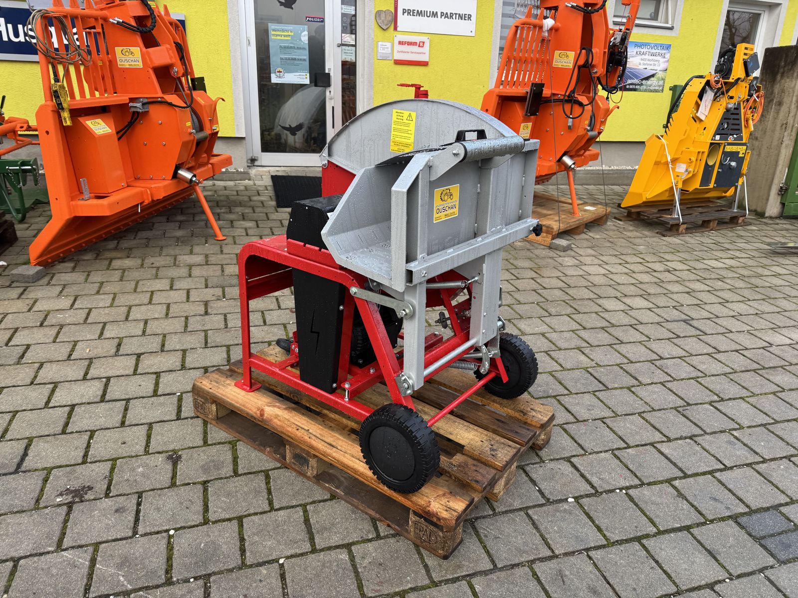 Vogesenblitz Wippsäge mit 7,5kW-E-Motor  2