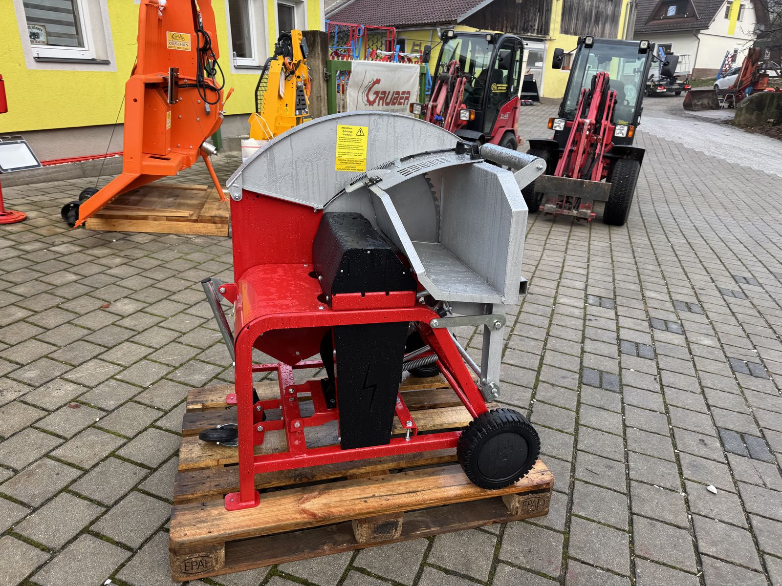 Vogesenblitz Wippsäge mit 7,5kW-E-Motor  3