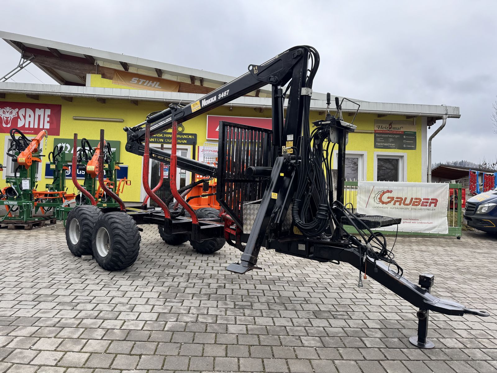 Nokka RW 8 mit 3467 Kran  2