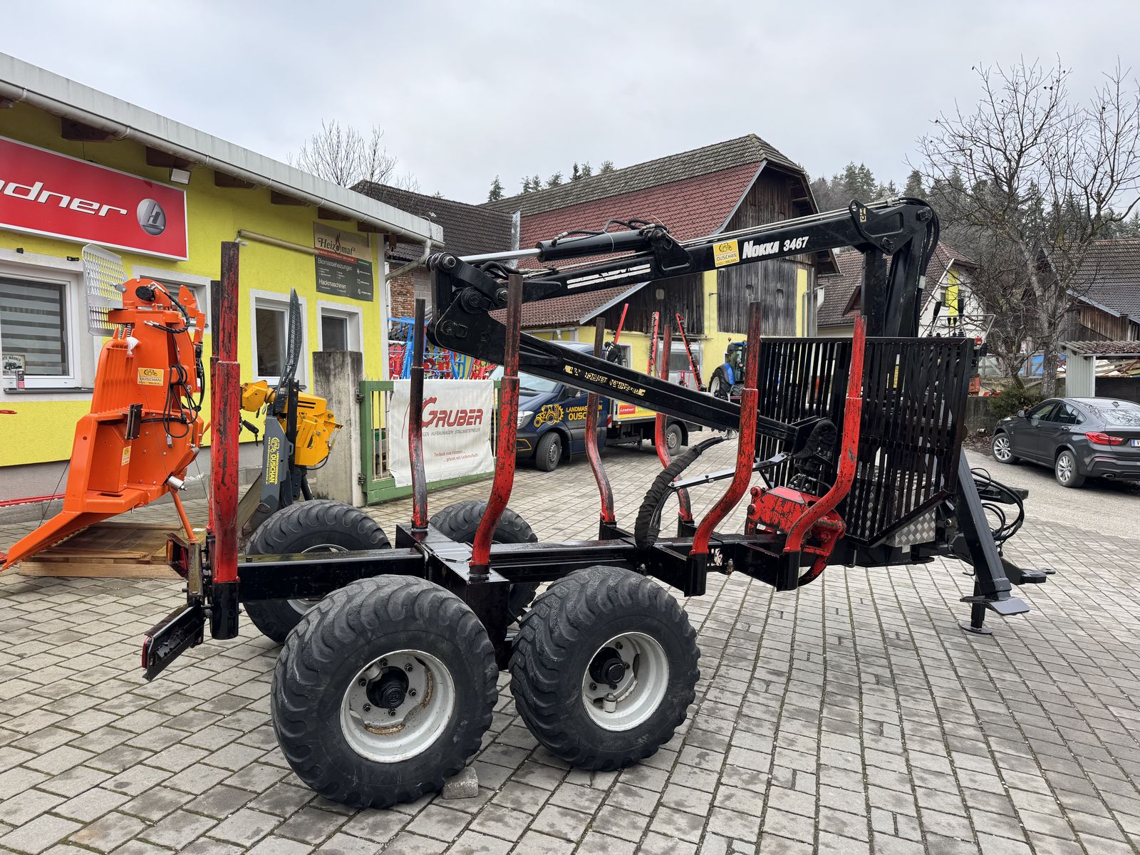 Nokka RW 8 mit 3467 Kran  3