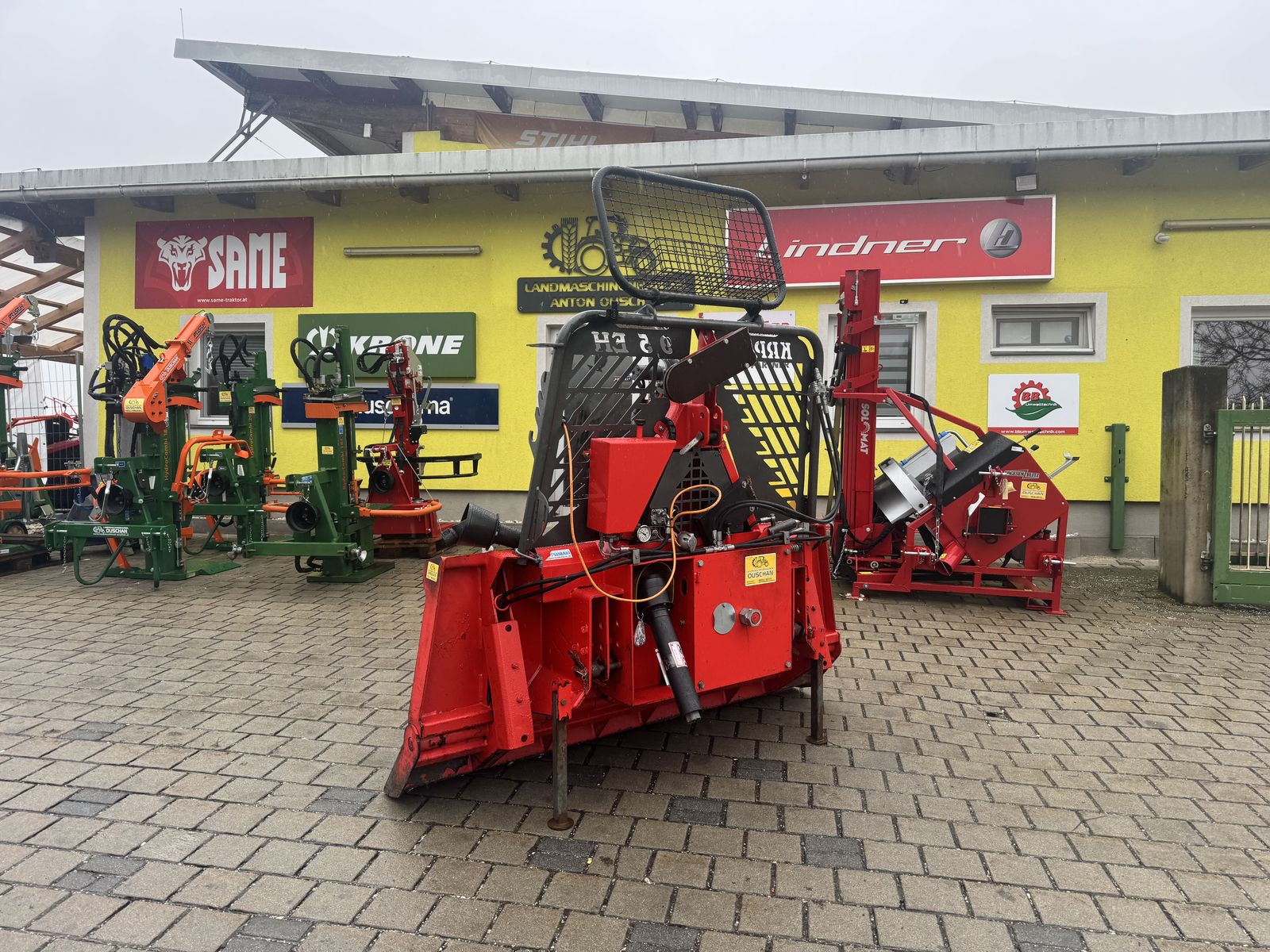 Krpan 9,5 EH Seilwinde  2