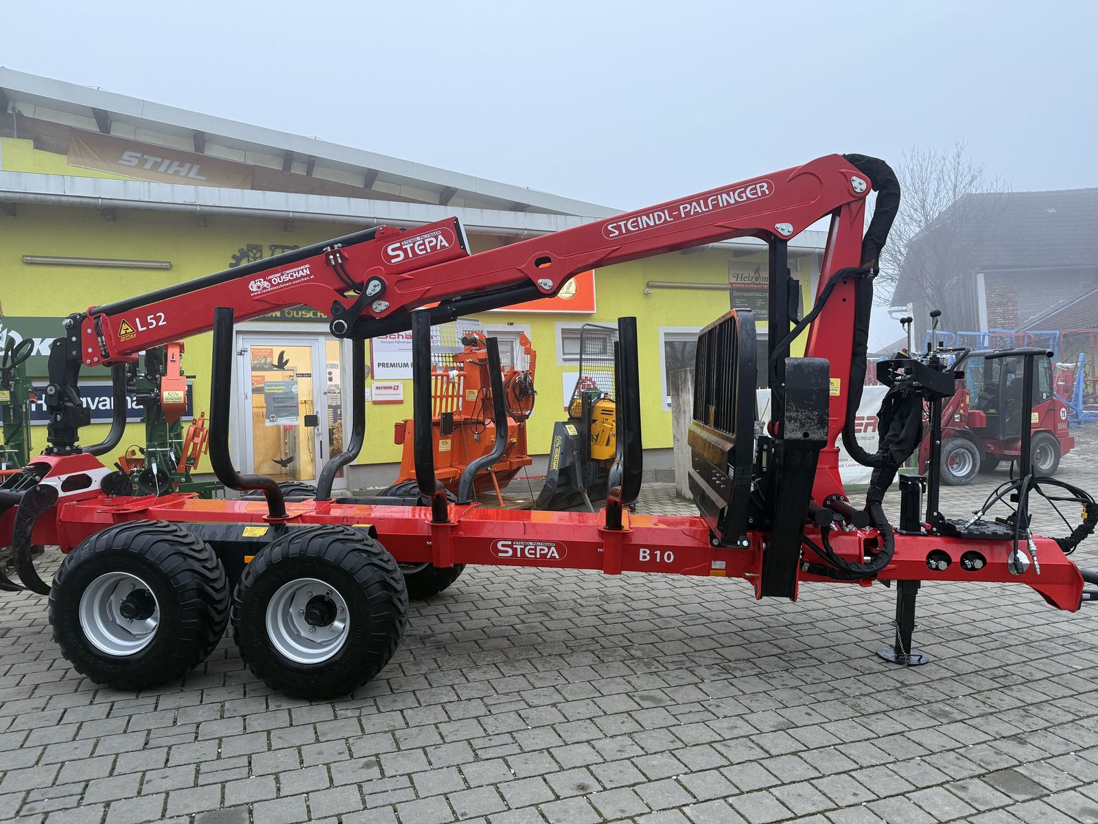 Stepa Stepa B10 mit FL 5284 Kran  2