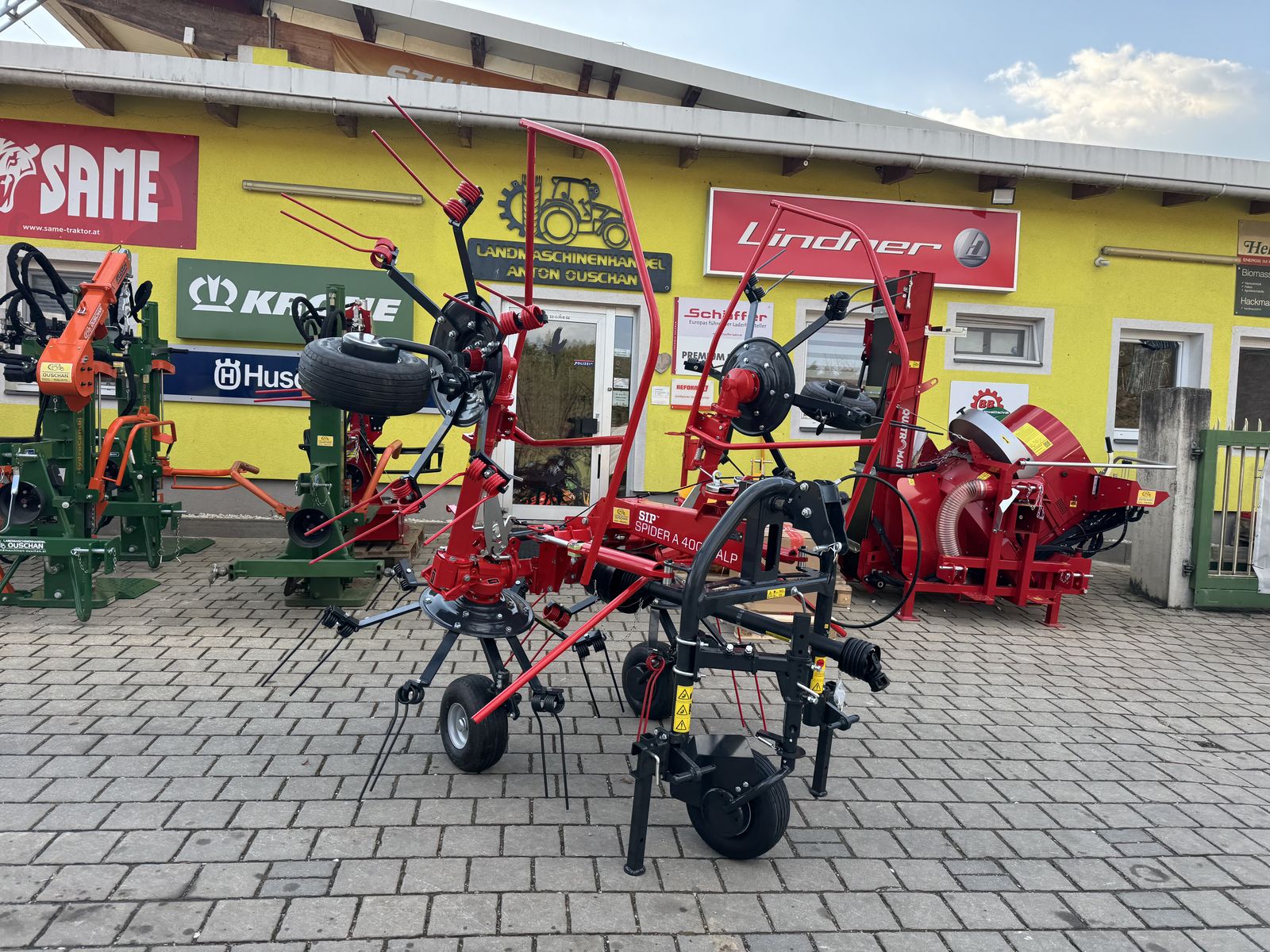 SIP Spider 400/4 ALP Kreiselzettwender  2