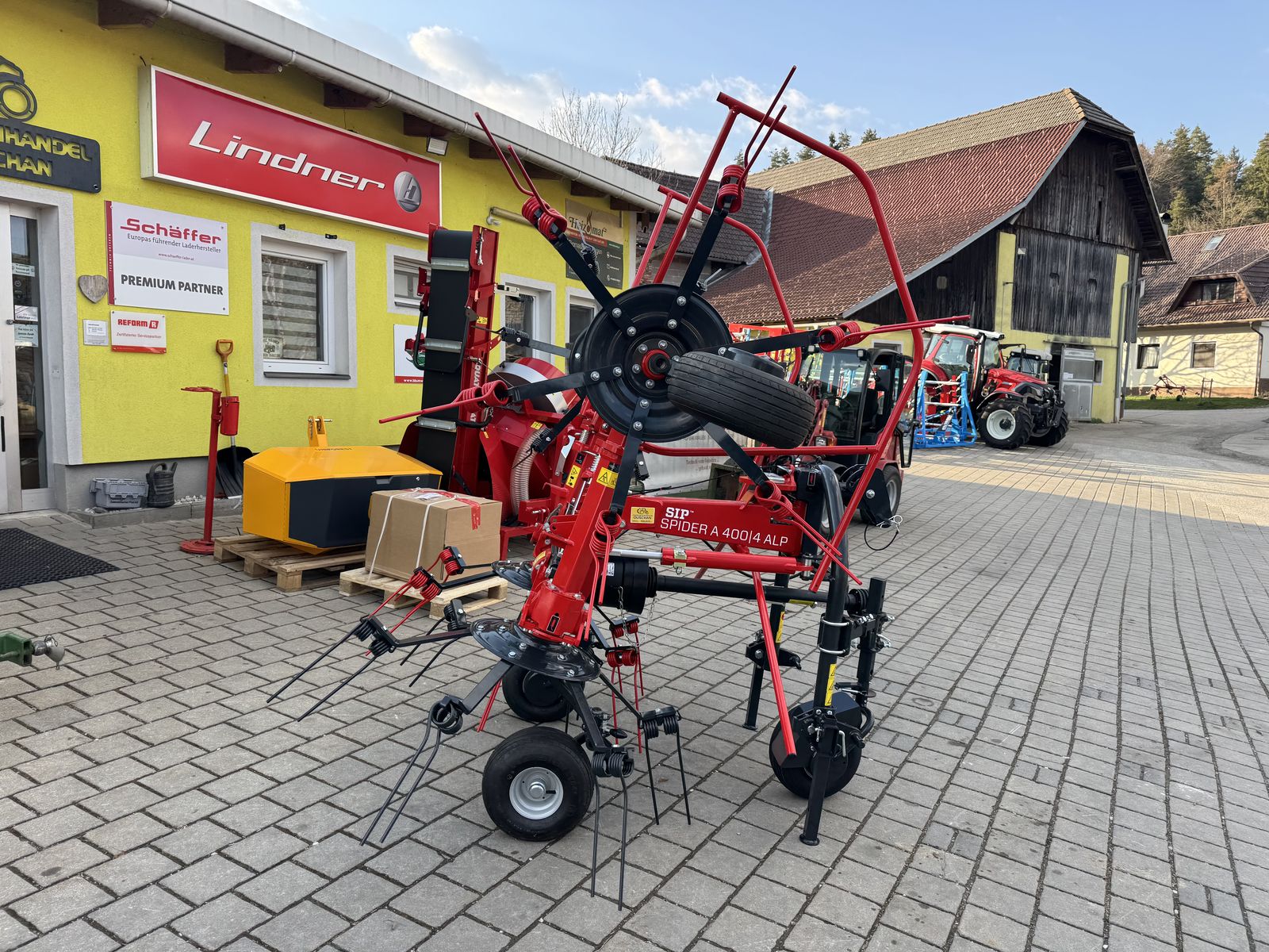 SIP Spider 400/4 ALP Kreiselzettwender  3