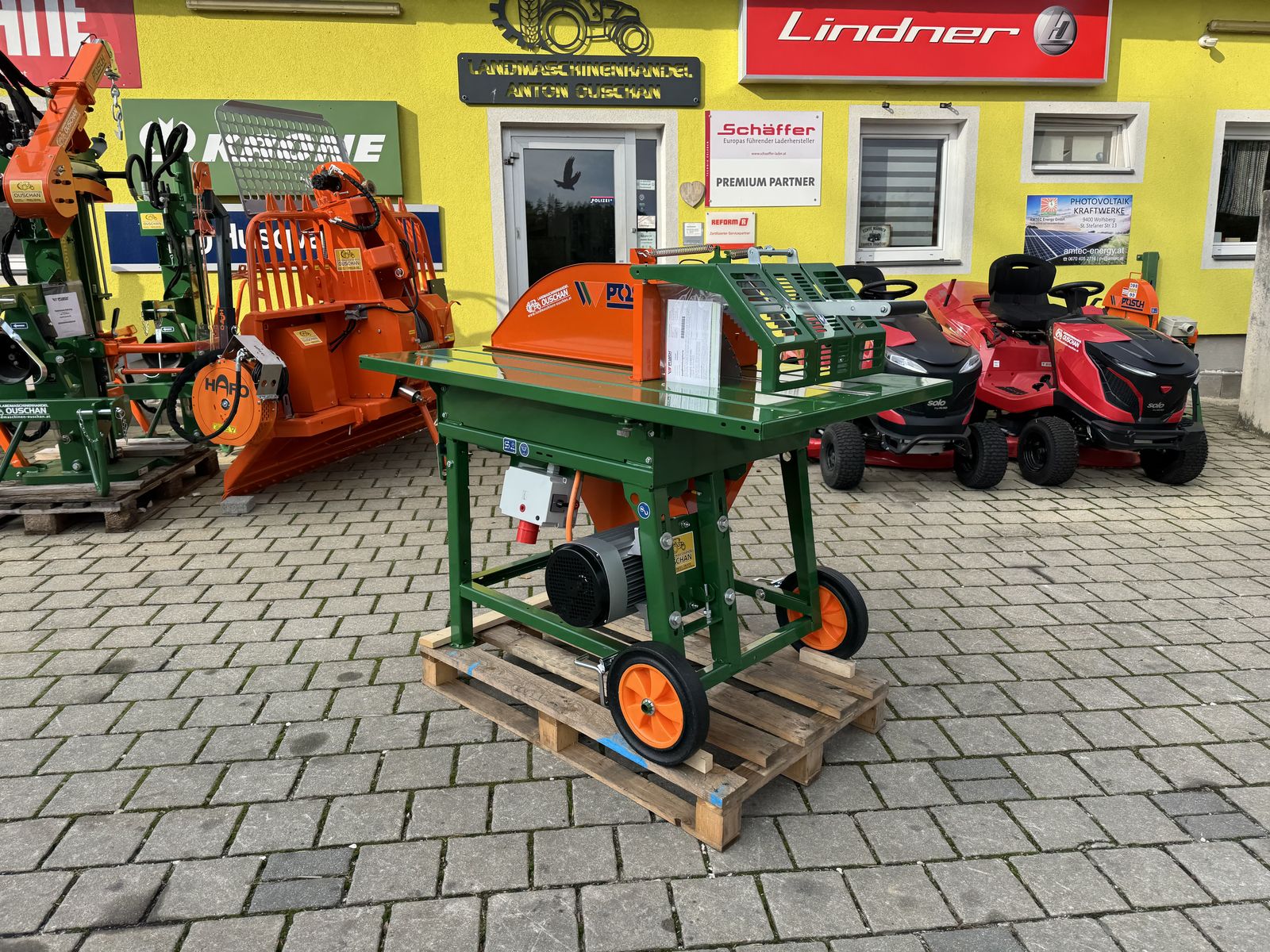Posch Rolltischkreissäge mit 7,5kW-E-Motor  2