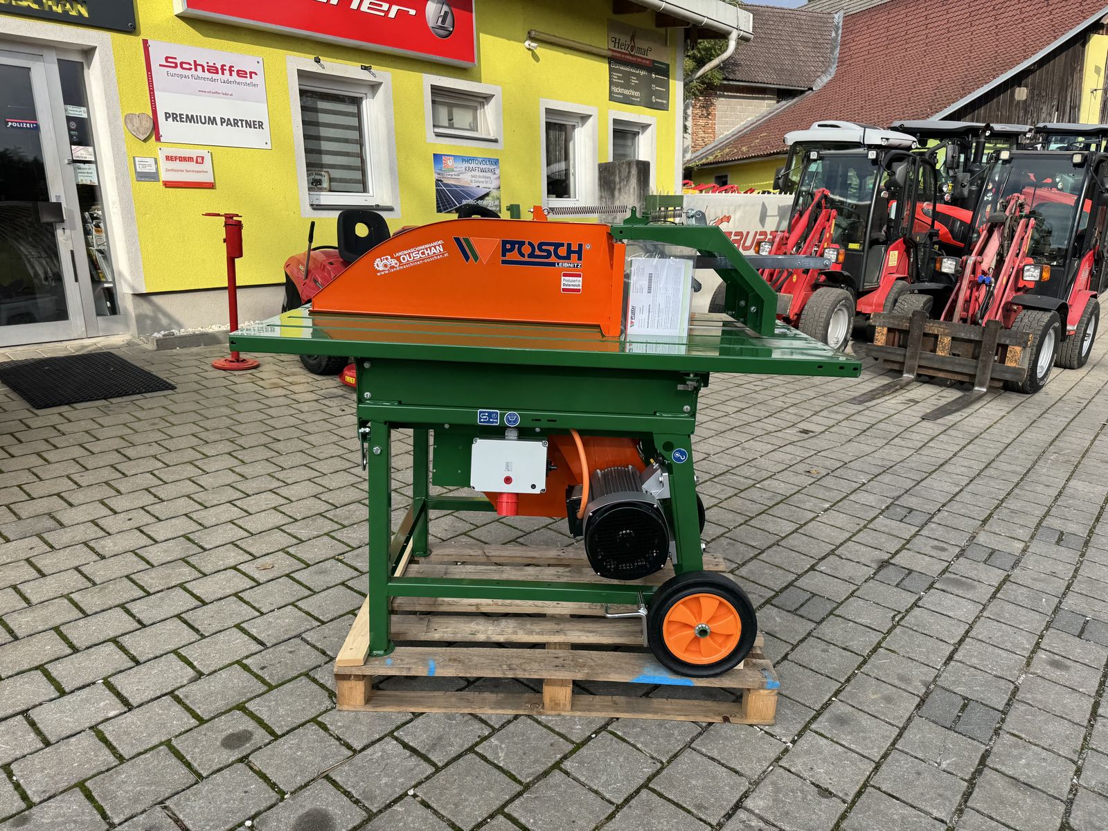 Posch Rolltischkreissäge mit 7,5kW-E-Motor  3