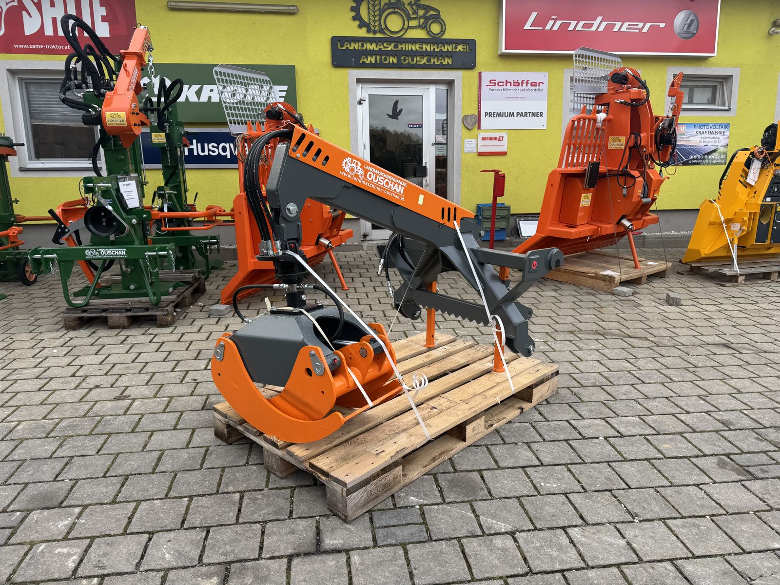 Stekro Rückezange Euro und Dreipunktanbau  2