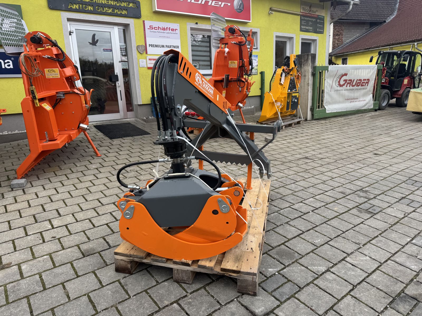 Stekro Rückezange Euro und Dreipunktanbau  3