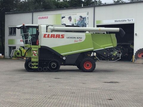 CLAAS LEXION 570TT MIT V750+TW