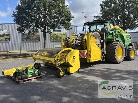 John Deere 8800I Allrad + Kemper 490 Plus + Pickup 639