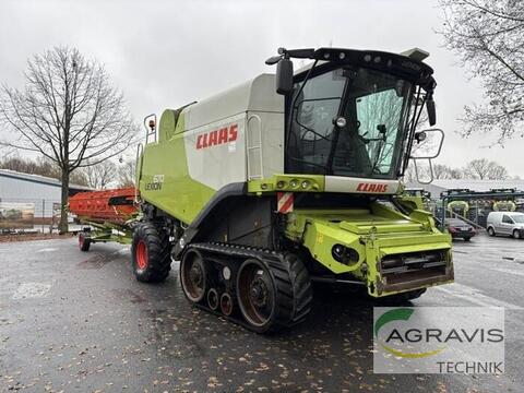 Claas LEXION 670 TERRA TRAC + SW V750 + TW 2