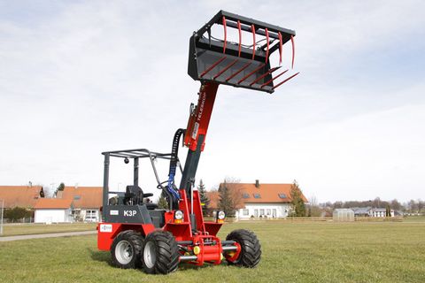Ostler mit Teleskopvorderachse