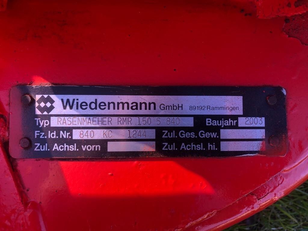 Wiedenmann RMR 150 S 840 3