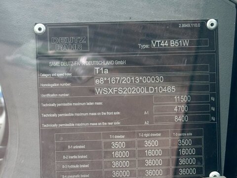 Deutz Fahr Agrotron 6165 2