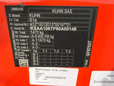 Kuhn GF 8703 T