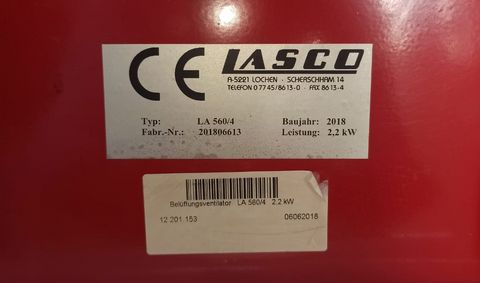 Lasco Ventilator LA560/4 2,2kW inkl. 5,5kW FU