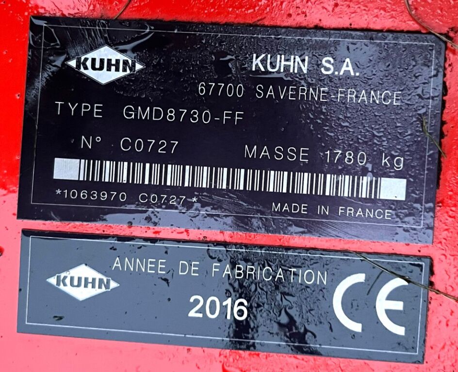 Kuhn GMD 8730-FF 3
