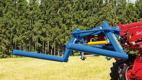 Göweil Rundballen-Transportgabel hydraulisch BTGHY, mec