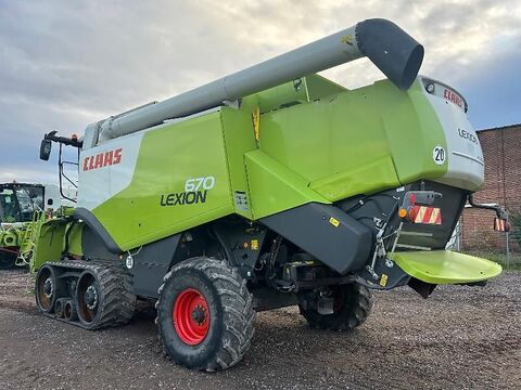 Claas LEXION 670 TERRA TRAC 3