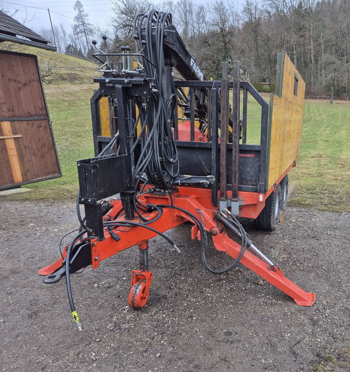 Farmi Kranwagen 8t - Eigenbau 2