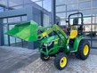 John Deere 3038E + 300E Frontlader