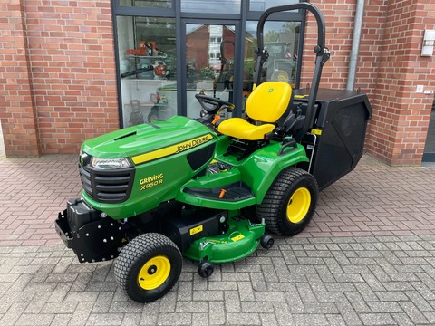 John Deere X950R Bodenentleerung + 122 cm Mähwerk