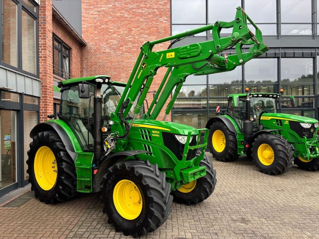 John Deere 6125R inkl. John Deere H340 3
