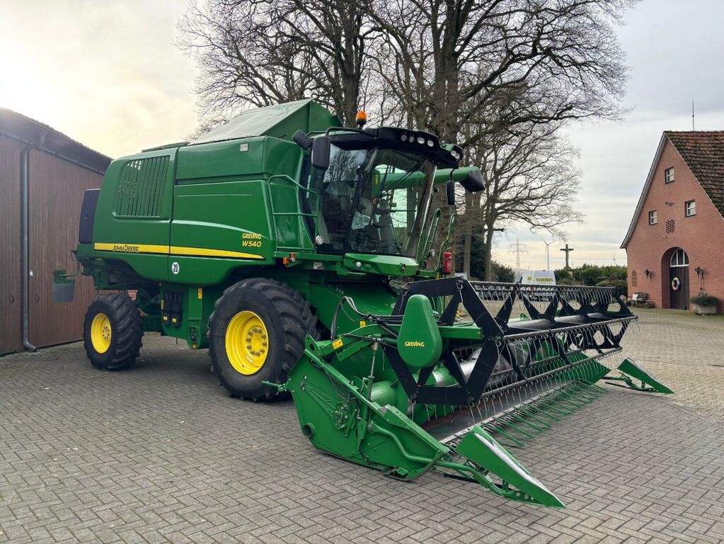 John Deere W540C + 618 Schneidwerk  3