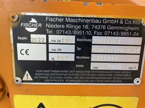 Fischer FRONT-VISIO 2 AUSLEGER HOLDER