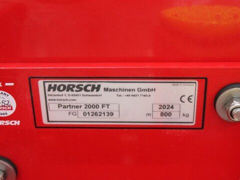 Horsch Fronttank PARTNER 2000 FT 2