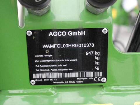 Fendt SLICER 310 FQ 2